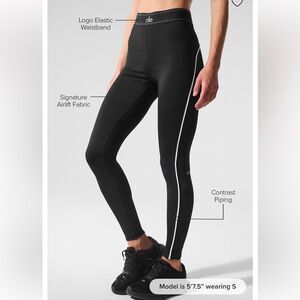 Alo Yoga Black High-Waist Leggings